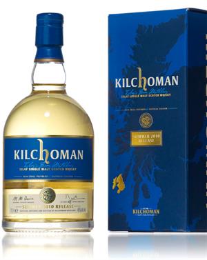 Kilchoman Summer 2010 Släpp Islay whisky 