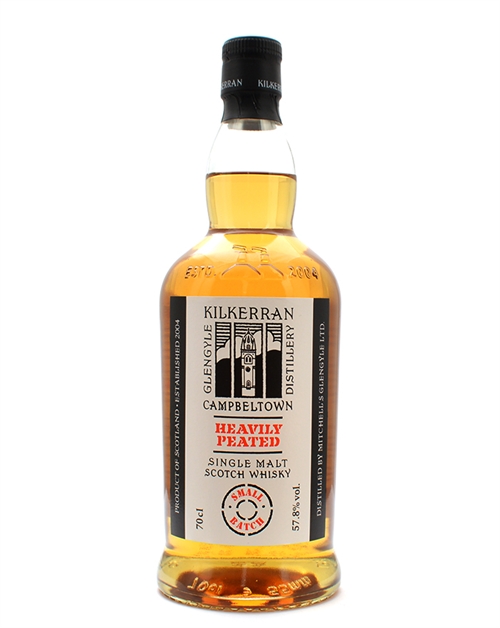 Kilkerran Heavily Peated Batch 10 Campbeltown Single Malt Scotch Whisky 70 cl 57,8%