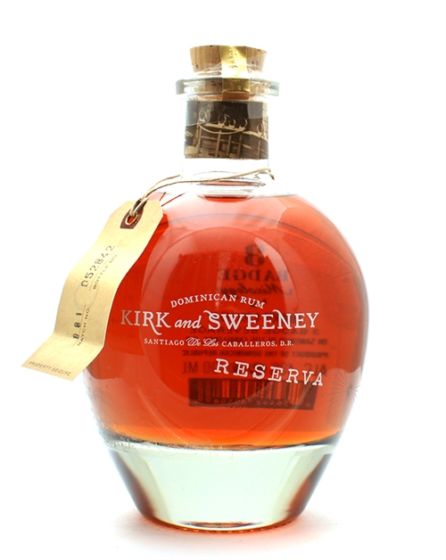 Kirk & Sweeney Reserva Dominikanska Republiken Rom 70 cl 40%