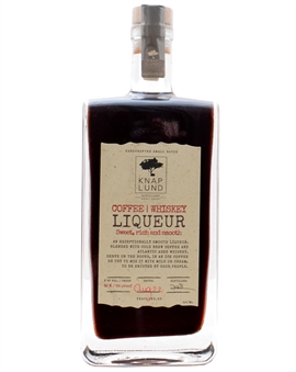 Knaplund Coffee Whiskey Liqueur Handcrafted Small Batch Danish Coffee Liqueur 50 cl 32%