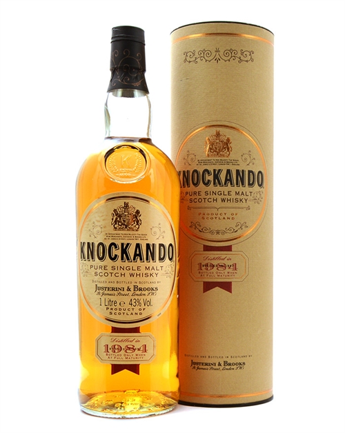 Knockando 1984/1997 Säsong Justerini & Brooks Ltd Pure Single Speyside Malt Scotch Whisky 100 cl 43%