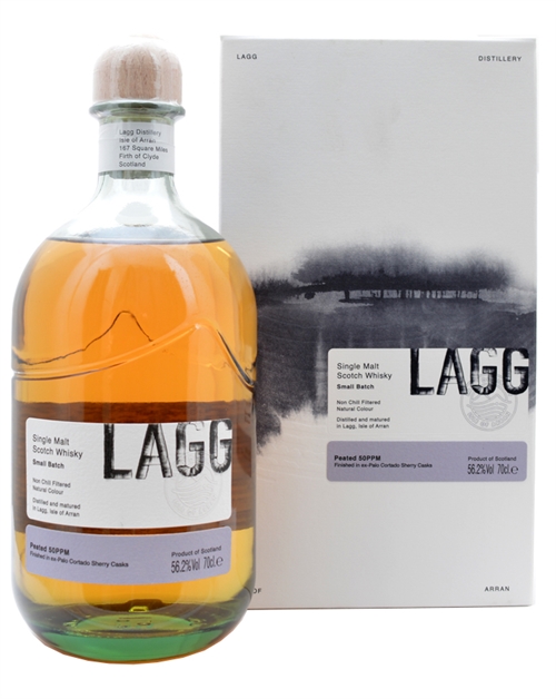 Lagg Distillery Palo Cortado Finish Isle of Arran Single Malt Scotch Whisky 70 cl 56,2 %