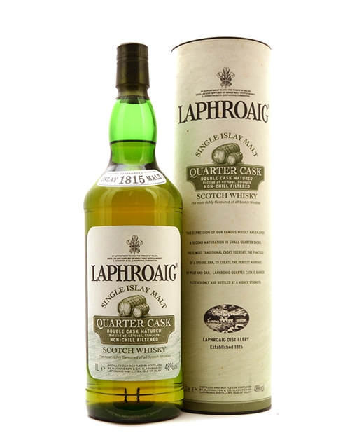 Laphroaig Quarter Cask Single Islay Malt Scotch Whisky 100 cl 48%