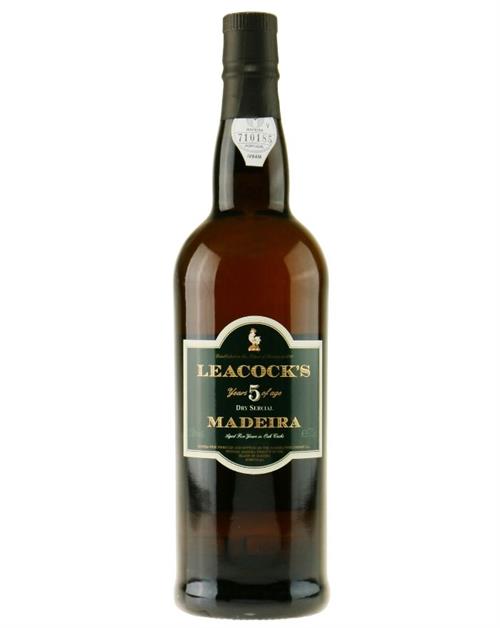 Leacocks 5 års Special Dry Madeira vin från Portugal