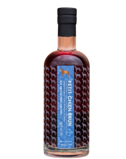 Little Brown Dog 31 år Brandy Petit Chien Brun Single Cask Cognac 1993 Frankrike 70 cl 50,8%