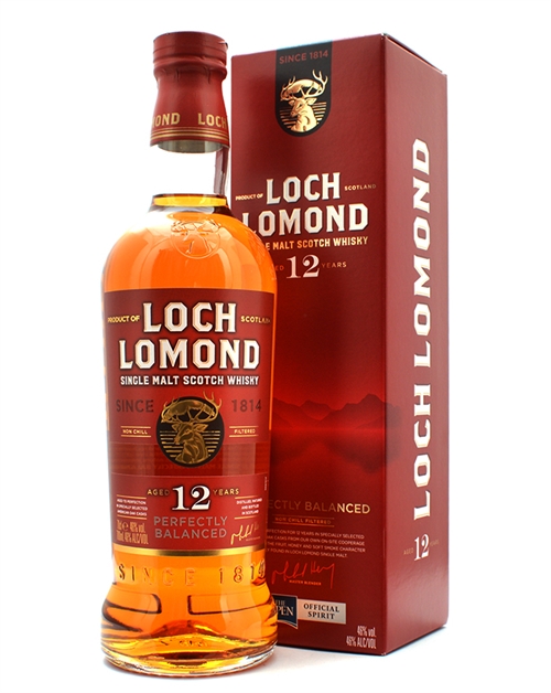 Loch Lomond 12 år Highland Single Malt Scotch Whisky 70 cl 46%