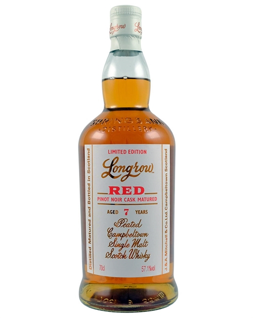 Longrow 7 år RED 2024 Single Campbeltown Malt Whisky 57,1%