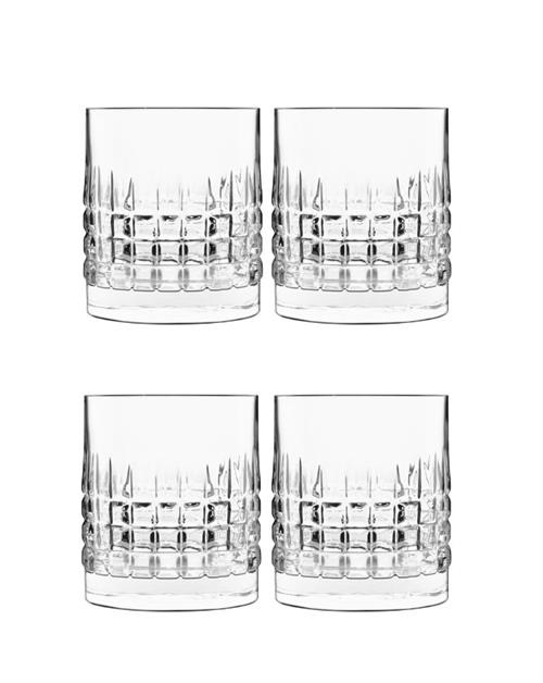 Luigi Bormioli Mixology Charme Vattenglas / Whiskyglas 38 cl - 4 st.