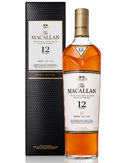 Macallan 12 Year Sherry Oak Cask 2018 Single Speyside Malt Whisky