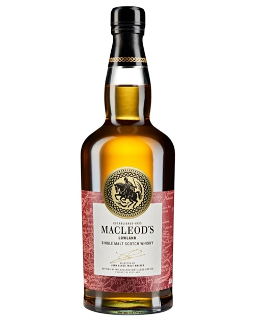 Macleods Lowland 8 år Ian MacLeod Distillers Single Lowland  Malt Whisky 40%
