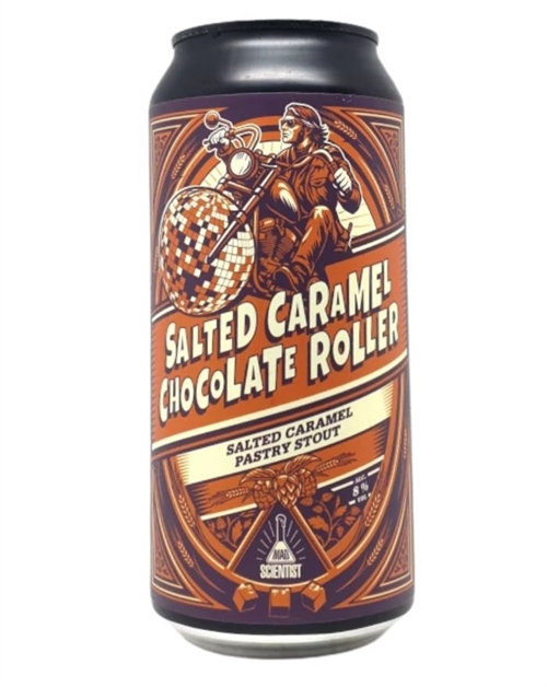 Mad Scientist Salted Caramel Chocolate Roller Burköl Pastry Stout 440 ml 8%