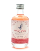Mad Owl Miniature Rhubarb/Ginger Handcrafted Danish Gin Likör 5 cl 32%