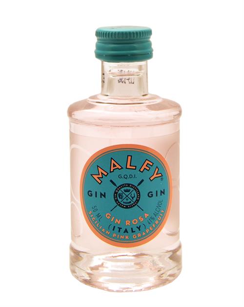 Malfy Miniature Rosa Pink Grapefruit Italy Gin 5 cl 41%