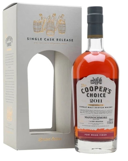 Mannochmore 2011/2023 Coopers Choice 11 år Speyside Single Malt Scotch Whisky 70 cl 51,5%