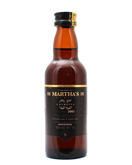 Marthas Miniature Colheita 2005 Single Harvest Tawny Portvin 5 cl 19,5%