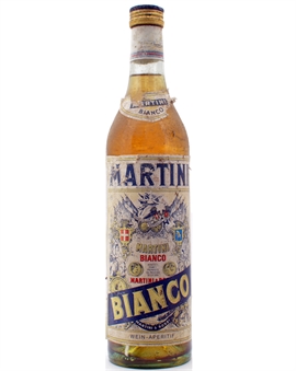 Martini Bianco Vermouth Old Version 5 Likør Italien 70 cl