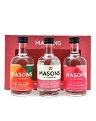Masons Miniature Presentset The Perfect Tasting Trio Dry Yorkshire Gin 3x5 cl 42%