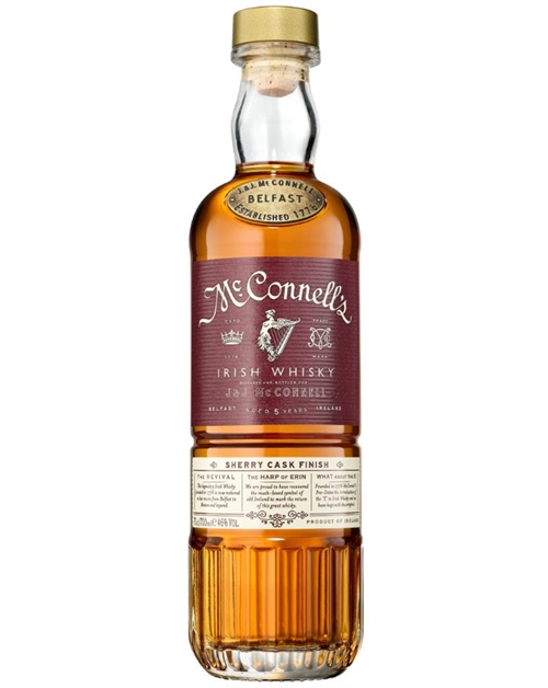 McConnells Sherry Cask Finish 5 år Irsk Whisky 70 cl 46%