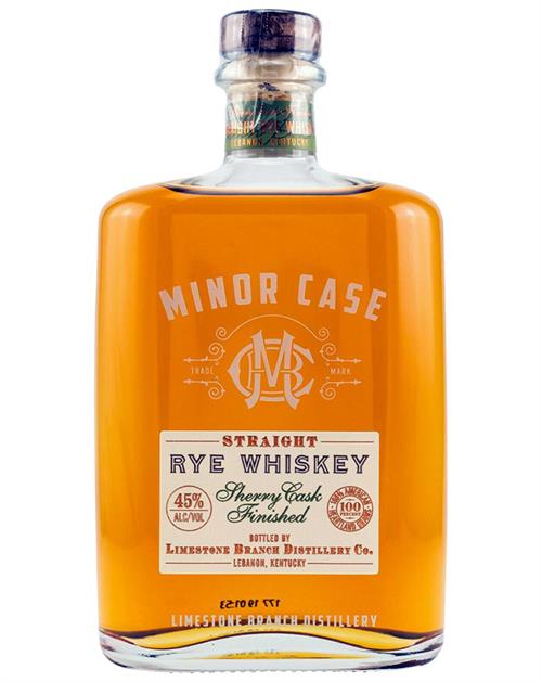 Minor Case Sherry Cask Finished Straight Rye Whisky