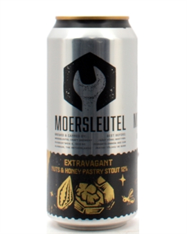 Moersleutel Extravagant Nuts Honey Pastry Stout 44 cl 12%