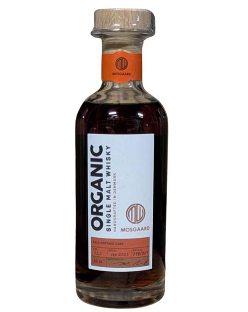 Mosgaard Palo Cortado Cask 2025 Ekologisk Single Malt Dansk Whisky 50 cl 52,5%