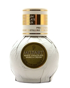 Mozart Miniatyr vit choklad Salzburg Premium Spirit Cream Likør 5 cl 15%