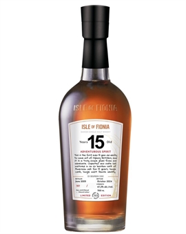 Isle of Fionia Adventurous Spirit 15 år Nyborg Distillery Organic Single Malt Danish Whisky 47,3%