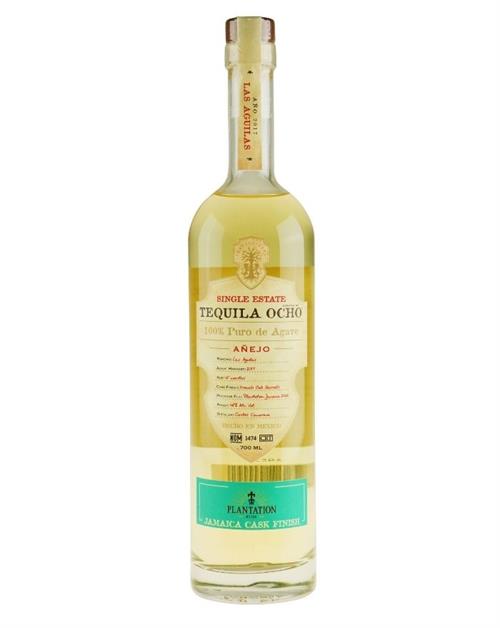 OCHO Single Estate Tequila Cask Finish Plantation från Jamaica innehåller 70 centiliter tequila med 48 procent alkohol