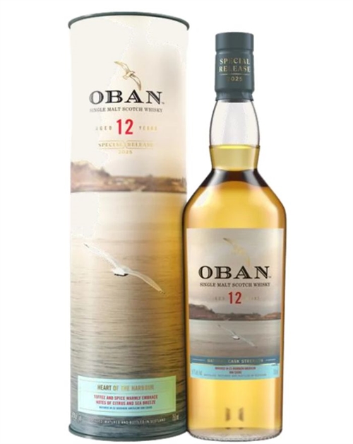 Oban Special Releases 2025 Heart of the Harbour 12 år Single Malt Scotch Whisky 70 cl 54,7%