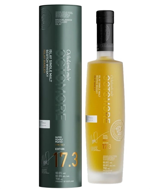 Octomore 17.3 Edition Bruichladdich 132.1 ppm Single Islay Malt Whisky 60,9%