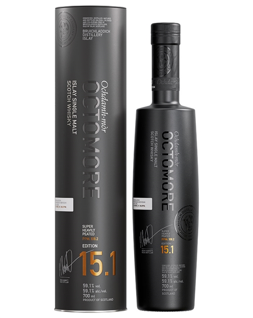 Octomore 15.1 Edition Bruichladdich 108.2 ppm Single Islay Malt Whisky 59,1%