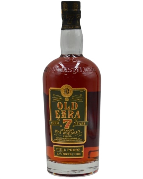 Old Ezra 7 år Full Proof Straight Rye Whisky USA 57%
