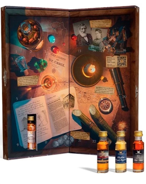 Old St. Croix 24 Treasures 2026 Edition - Romjulkalender fylld med 24 st x 2cl