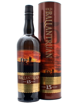 Old Ballantruan 15 År The 'Peated' Malt Speyside Glenlivet Single Malt Scotch Whisky 70 cl 50%