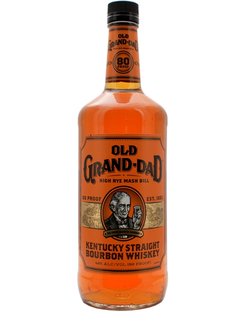 Old Grand Dad 80 Proof Kentucky Straight Bourbon Whiskey 75 cl 40%