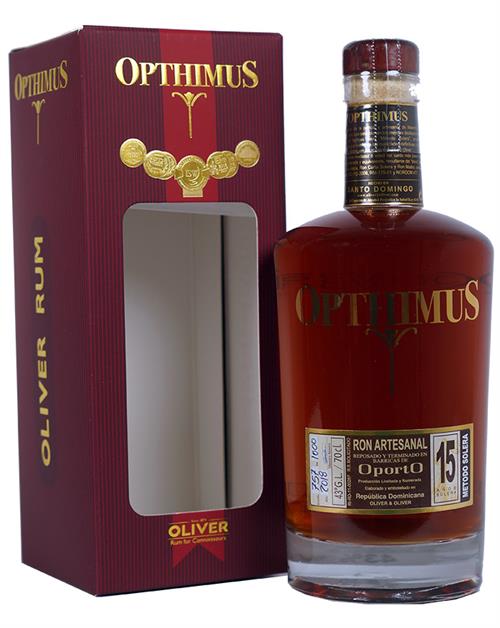 Opthimus 15 år Oporto Rum Dominikanska republiken Rom 38%