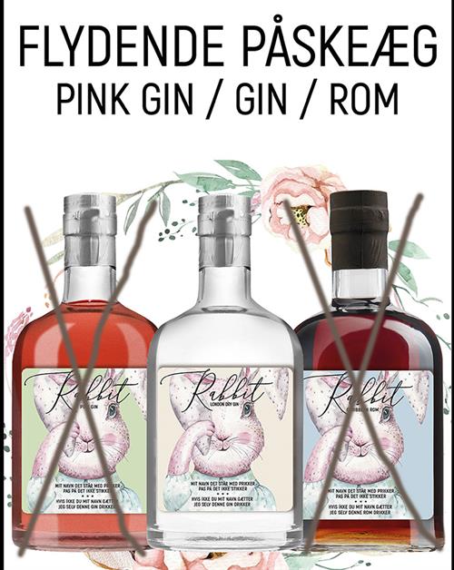 Rabbit London Dry Gin Easter Gin Small Batch 70 cl 41%