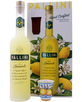 Pallini Limoncello med 1 keramiska kopp Italien 50 cl 26%