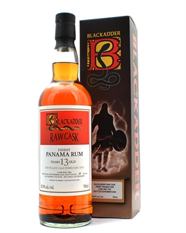 Panama 2007/2020 Blackadder Raw Cask 13 år Finest Panama Rom 70 cl 62,9%