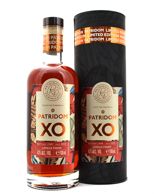 Patridom XO Limoux Cask Finish 2023 Spirit Drink Caribbean Rom 70 cl 43%