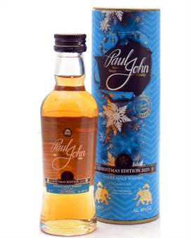 Paul John Miniature Christmas Edition 2025 Indian Single Malt Whisky India 5cl 48%