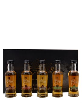 Paul John Miniatyr Gåvoset Indian Single Malt Whisky 5x5 cl 46–55,5%