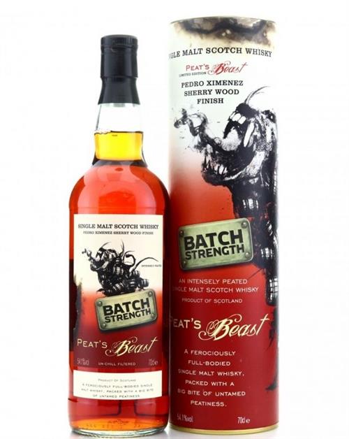 Peats Beast PX Batch Strength Single Islay Malt Scotch Whisky 70 centiliter och 54,1 procent alkohol