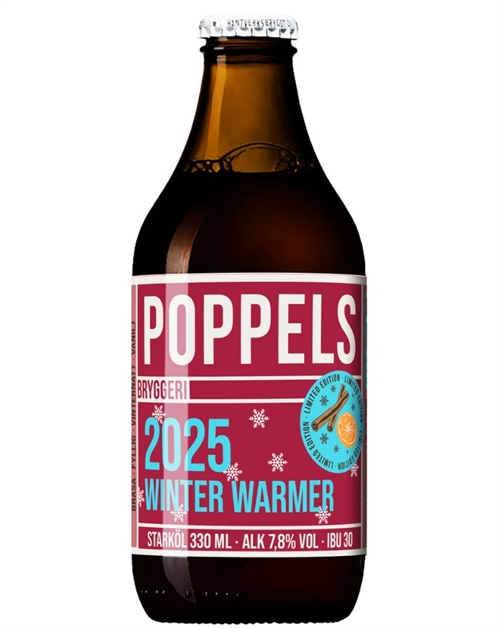 Poppels Winter Warmer 2025 Strong Ale Starköl Flaska 33 cl 7,8 %