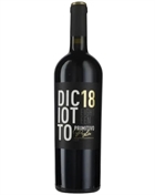 Primitivo Puglia Diciotto Nero Gradi 6 stk Italienskt rött vin 6x75 cl 18%