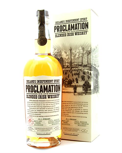 Proclamation Blended Irish Whisky 70 cl 40,7%