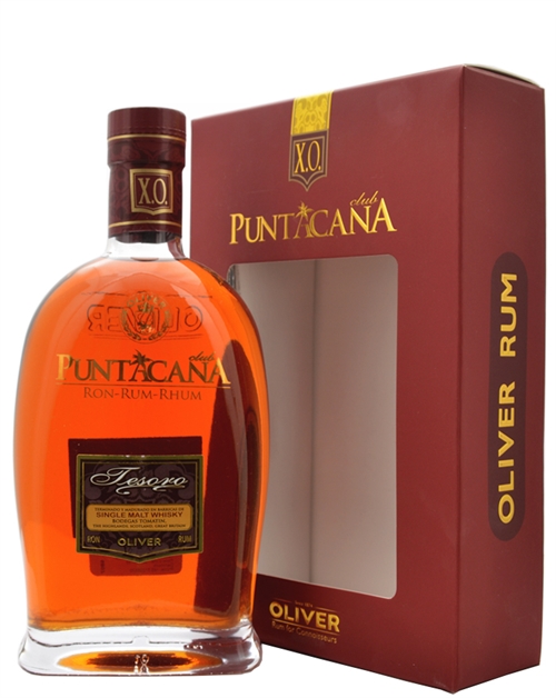 Puntacana Tesoro XO Tomatin Cask Dominikanska republiken Rom 70 cl 38% - Gammal Version