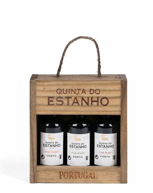 Quinta do Estanho presentförpackning Port Portugal 5x5 cl 19,5%
