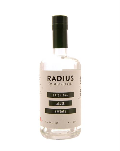 Radius Batch nr. 044 Gurka Havtorn Dansk Ekologisk Gin 50 cl 43%