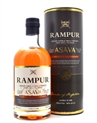 Rampur Asava Single Malt Indiska Whisky 70 cl 45%